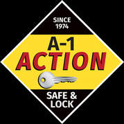 A-1 ACTION SAFE AND LOCK LOGO -FOOTER